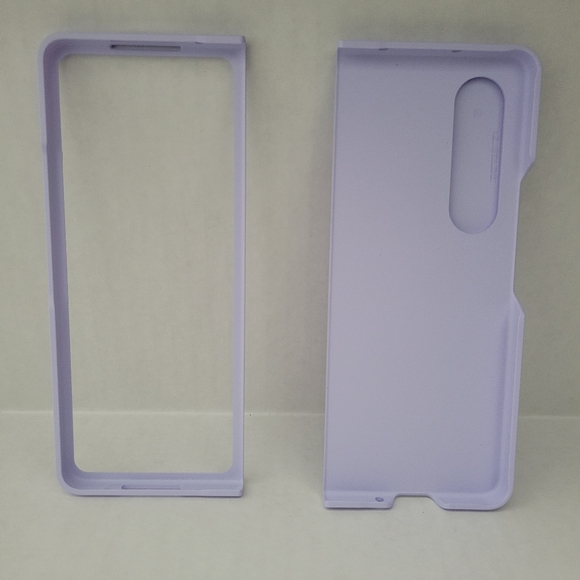 Light Purple Case For Samsung Galaxy Z Fold 4 - Picture 3 of 4